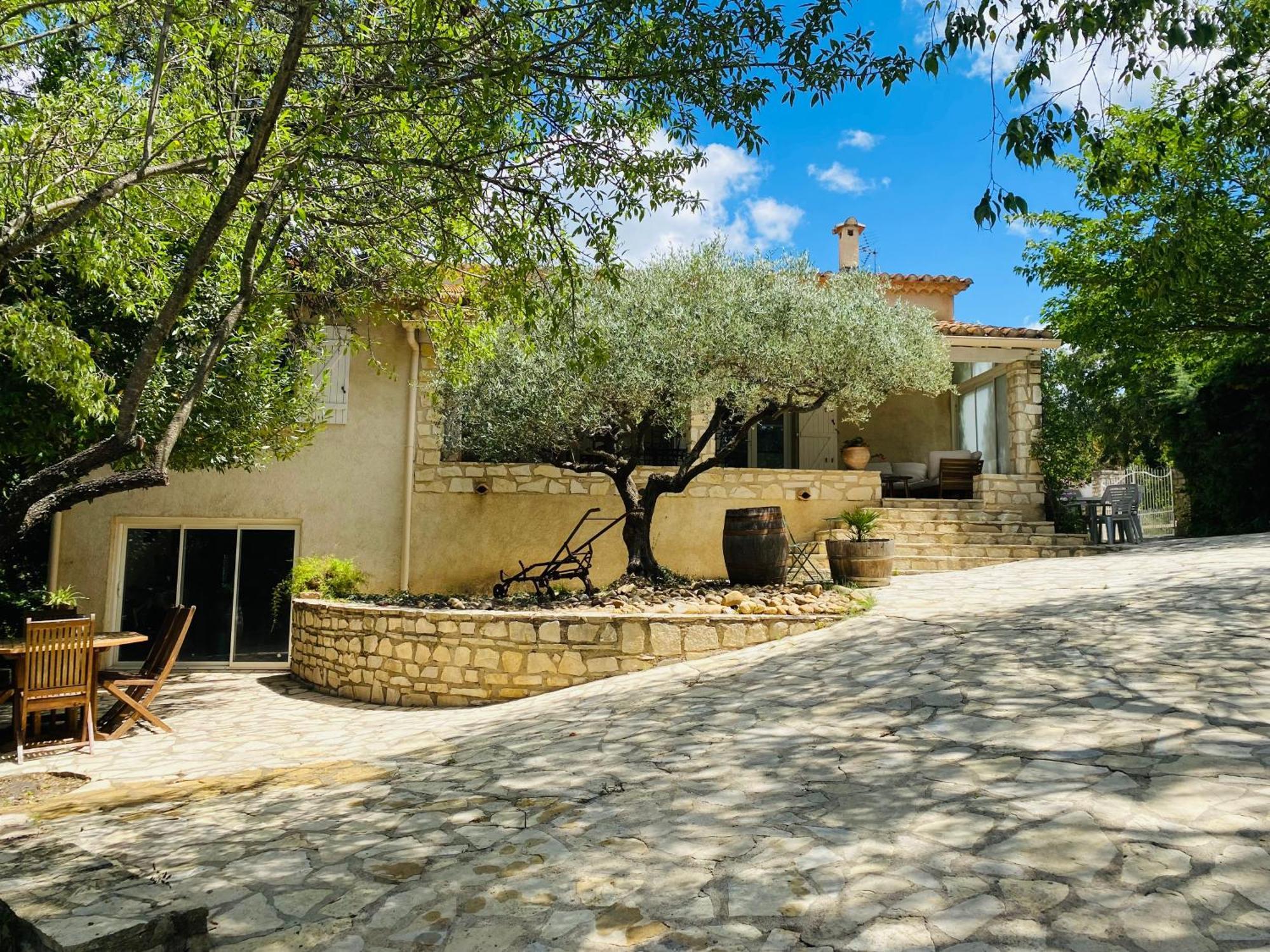 Magnifique Villa Typique Du Sud Avec Piscine Privee Et Jardin Mediterraneen Saint-Vincent-de-Barbeyrargues Екстер'єр фото