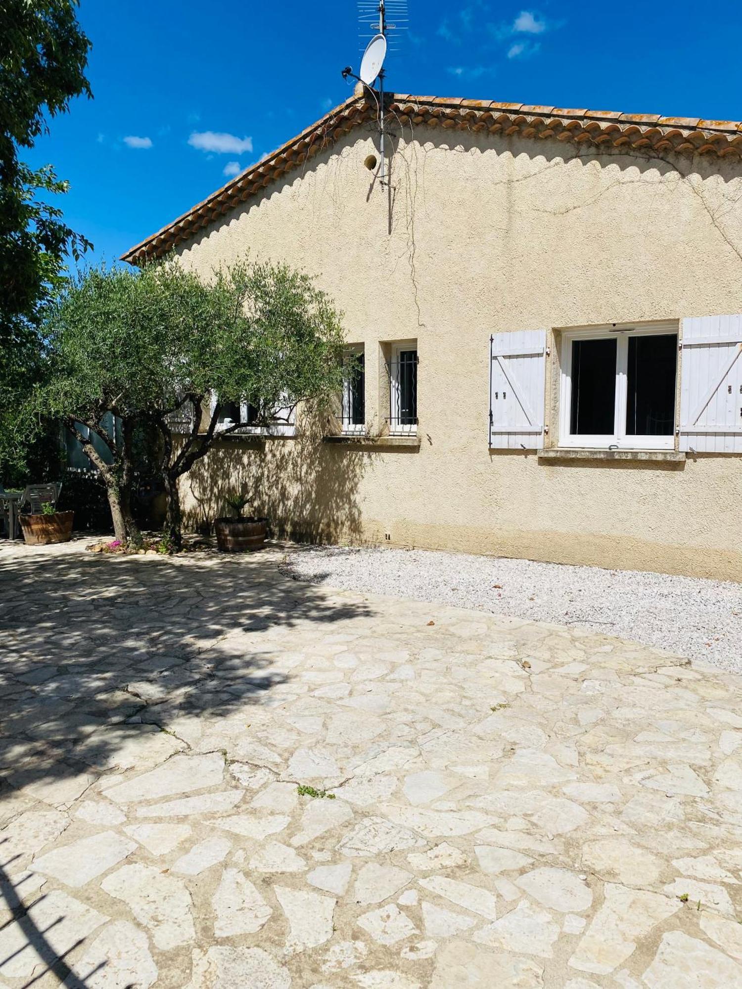 Magnifique Villa Typique Du Sud Avec Piscine Privee Et Jardin Mediterraneen Saint-Vincent-de-Barbeyrargues Екстер'єр фото